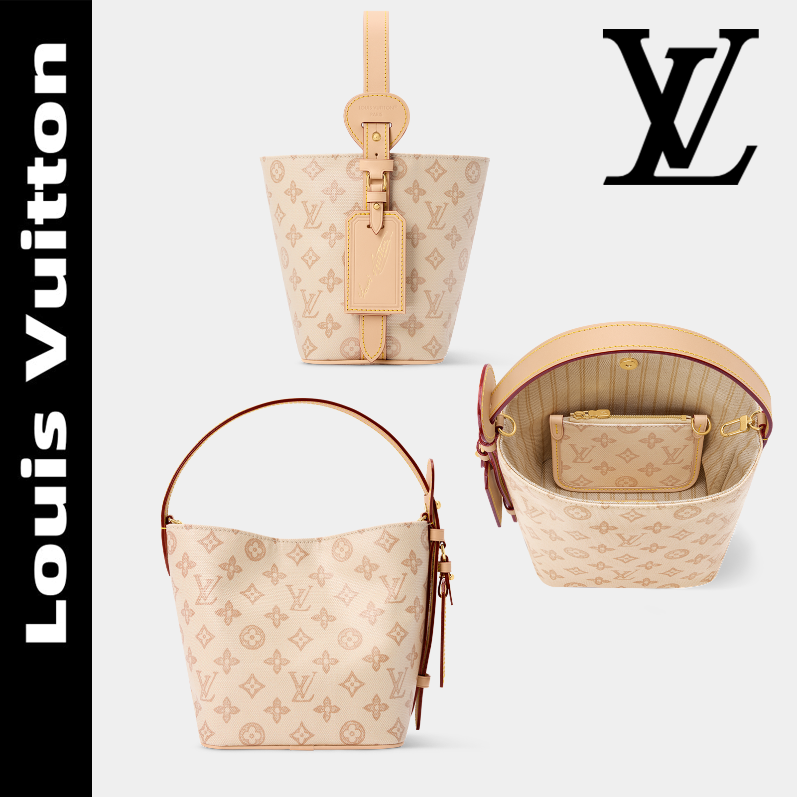 LV ルイ・ヴィトン オールイン BB - M28335 ベージュ