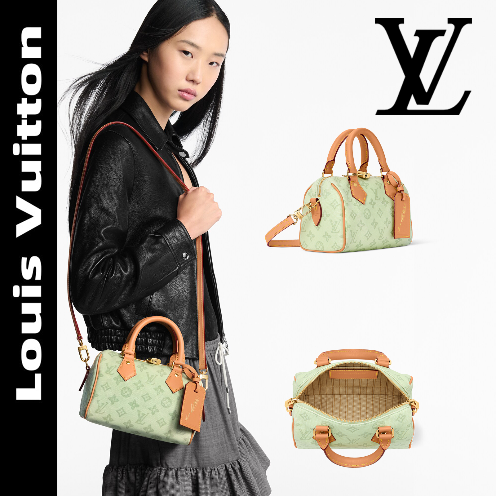 LV ルイ・ヴィトン スピーディ バンドリエール 20 - M27530 グリーン