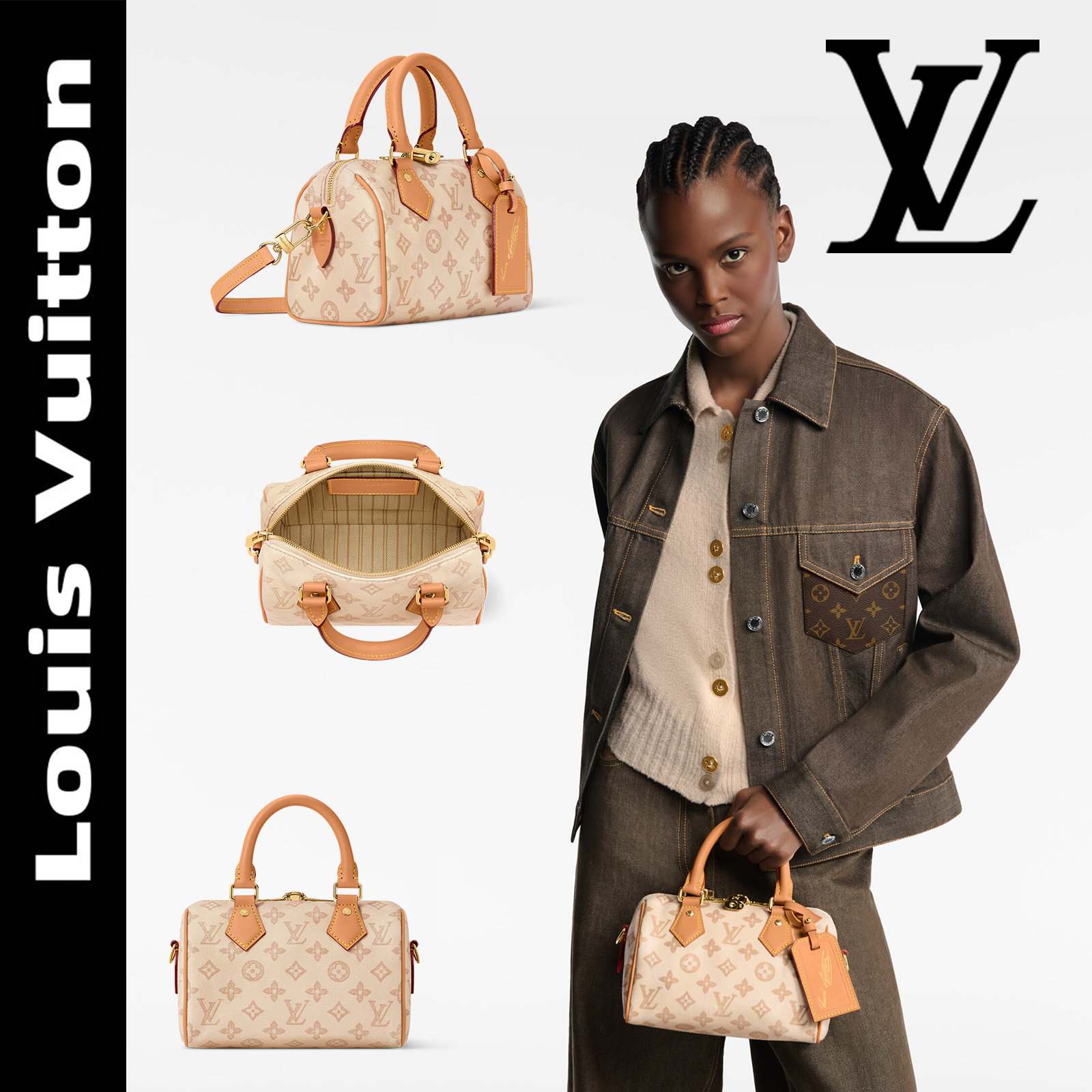 LV ルイ・ヴィトン スピーディ バンドリエール 20 - M27951 ベージュ