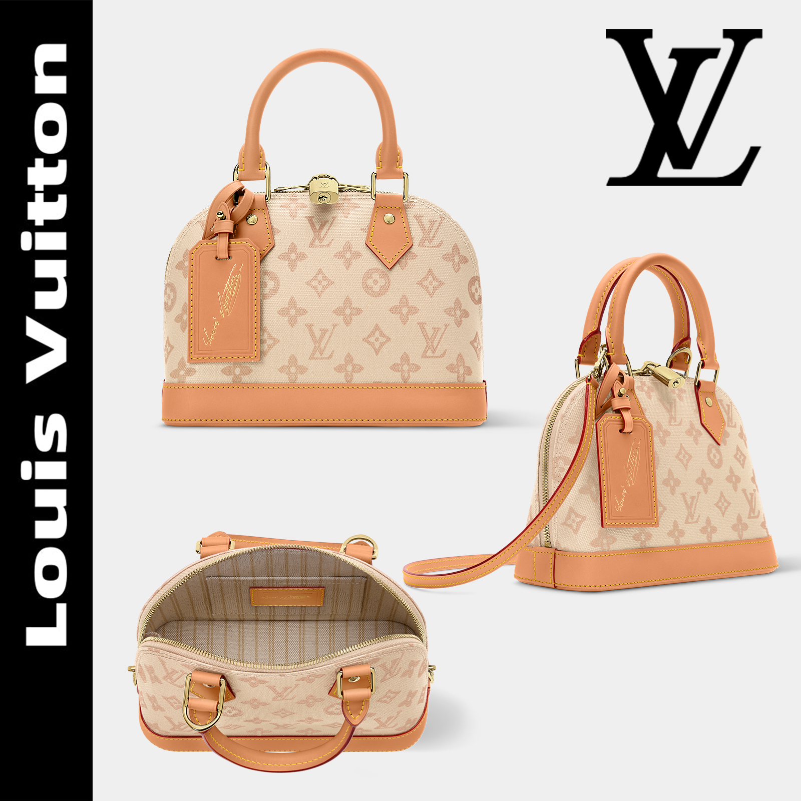 LV ルイ・ヴィトン オールイン BB - M27525 ベージュ