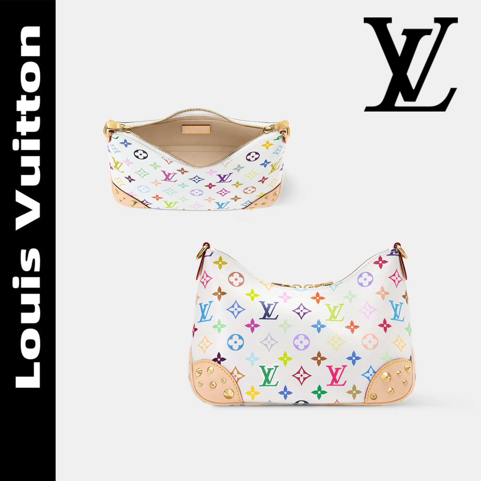 LV x TM ブローニュ PM - M27790 ホワイト