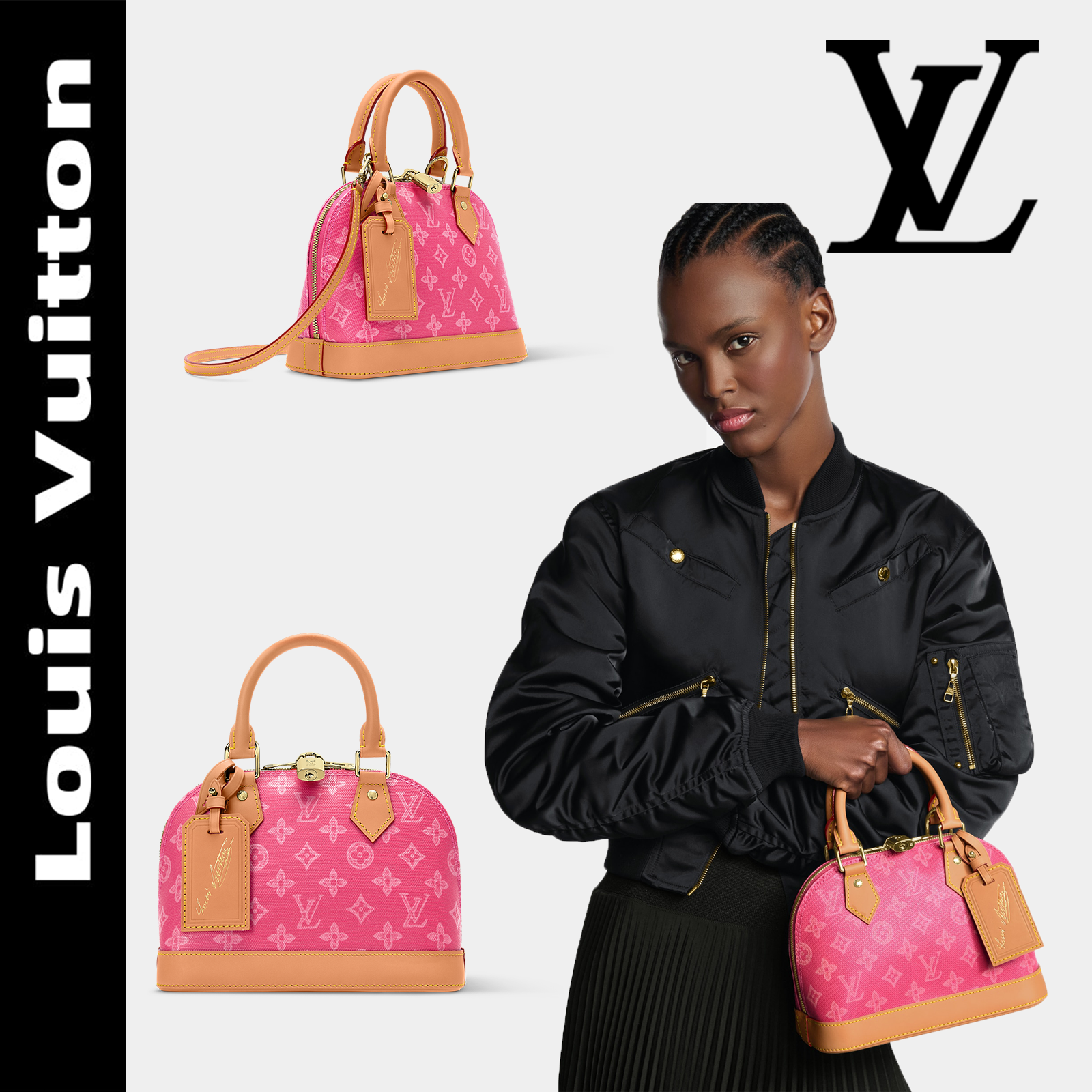 LV ルイ・ヴィトン オールイン BB - M28272 ピンク