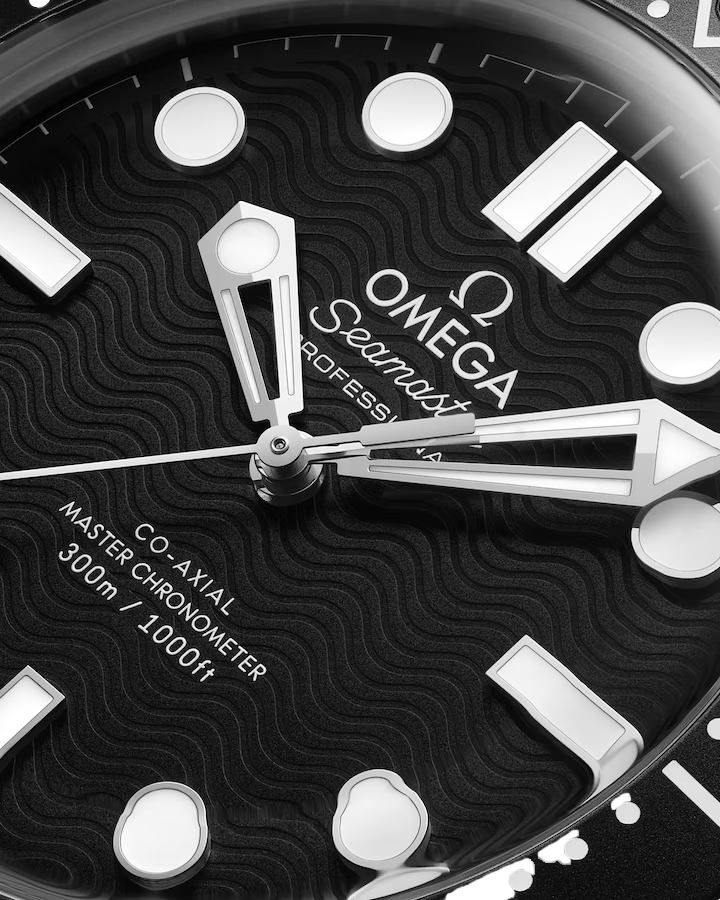 SEAMASTER DIVER 300M 42 MM, STEEL ON RUBBER STRAP OMAGE