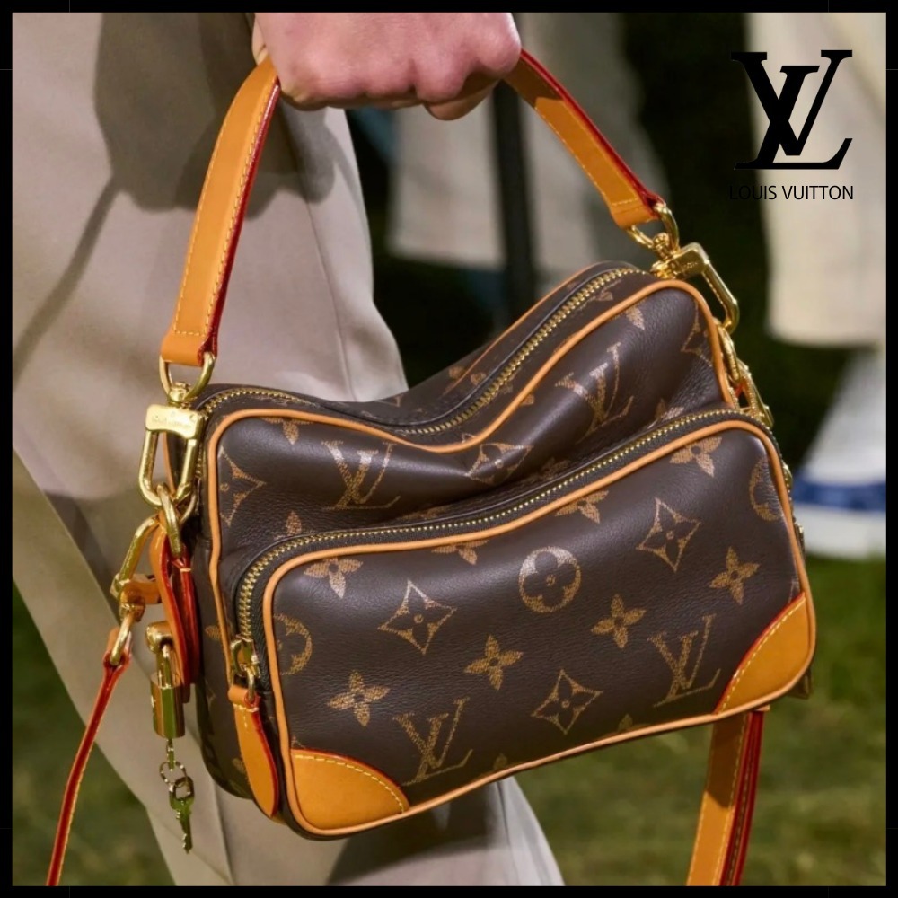 【Louis Vuitton】《モノグラムの輝きと共に》LV ナイル ショルダーバッグ M14016