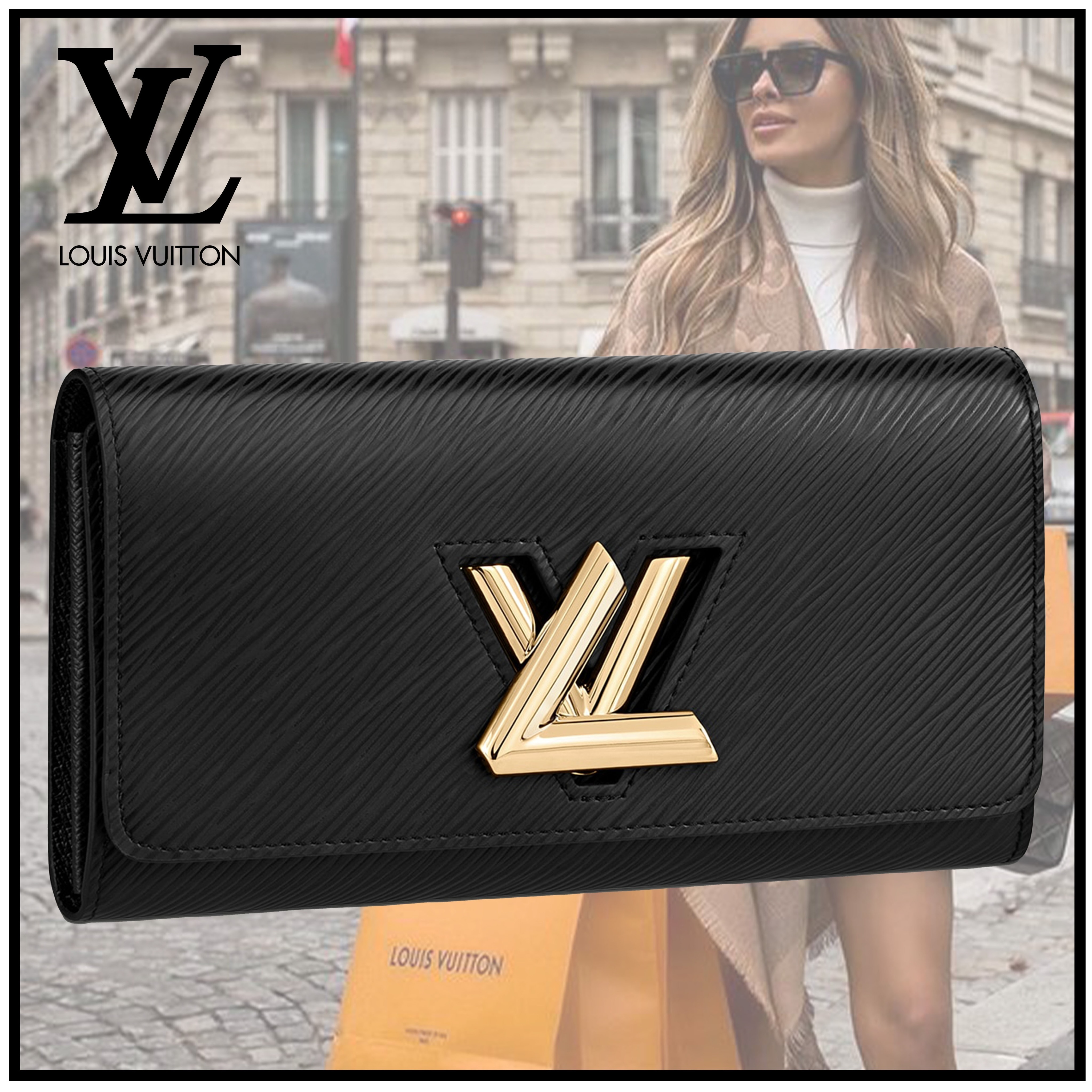 【売れ筋商品★】ルイ・ヴィトン ツイストウォレット 長財布  M80690