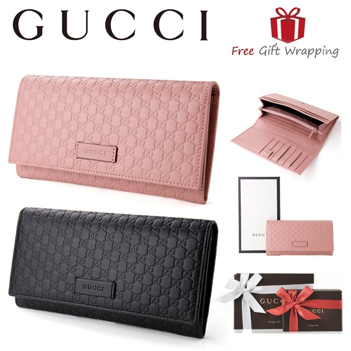 GUCCI グッチシマ フラップ長財布 449396 ギフト可