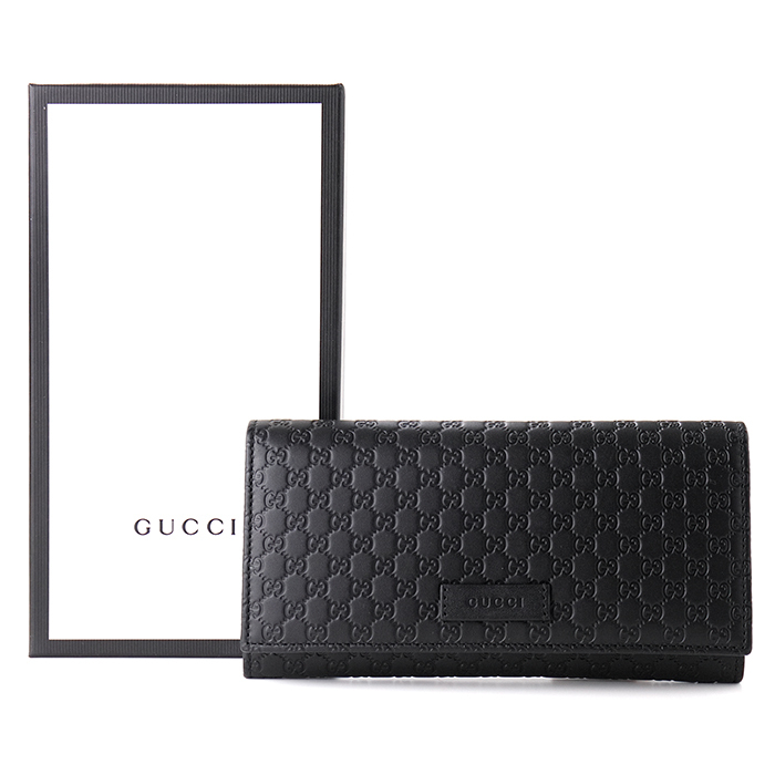 GUCCI グッチシマ フラップ長財布 449396 ギフト可