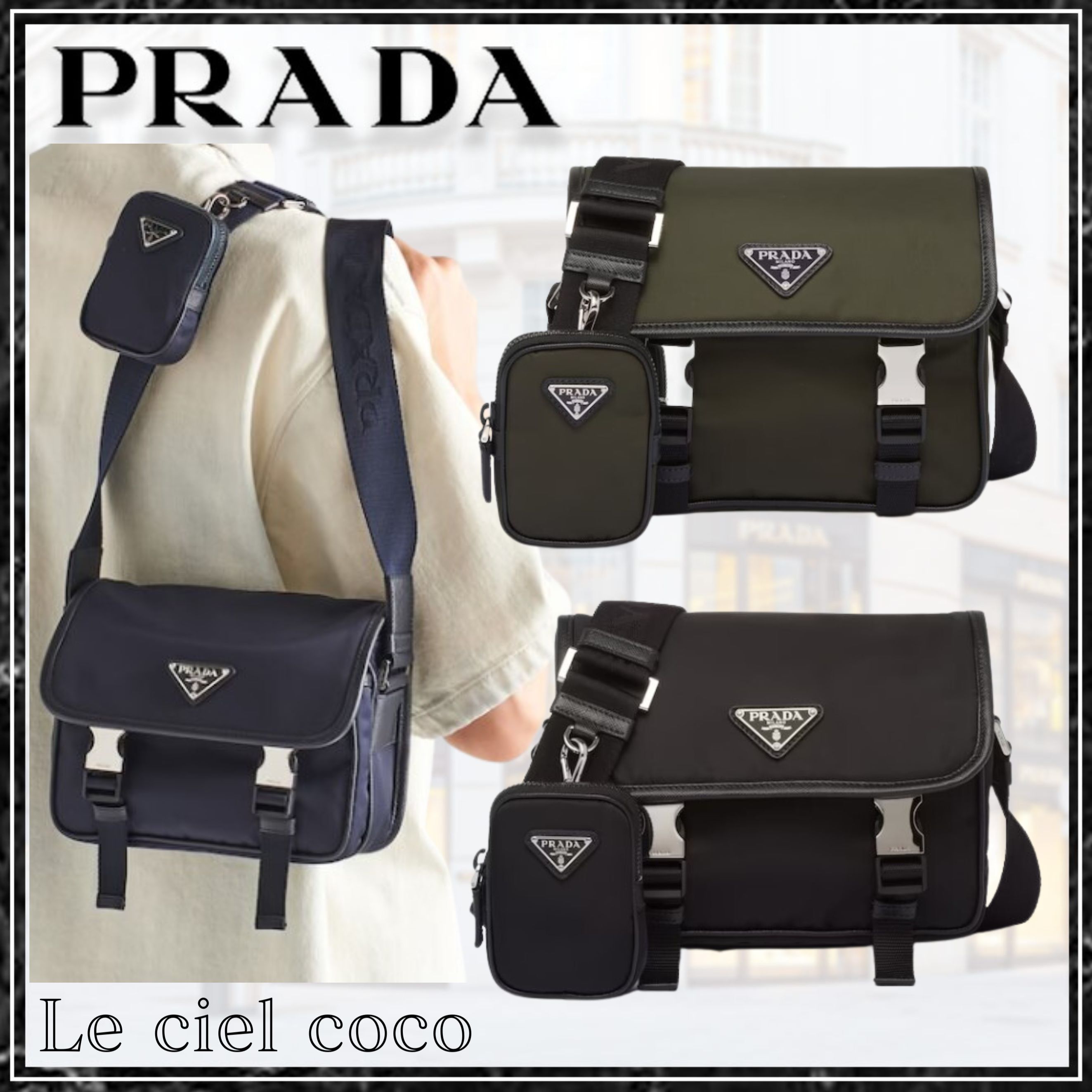 【完売前に！コンパクトに♪】プラダ ショルダーバッグ