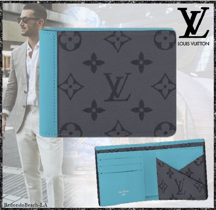 【スマートな生活を】★LOUIS VUITTON★Multiple 折り畳み財布