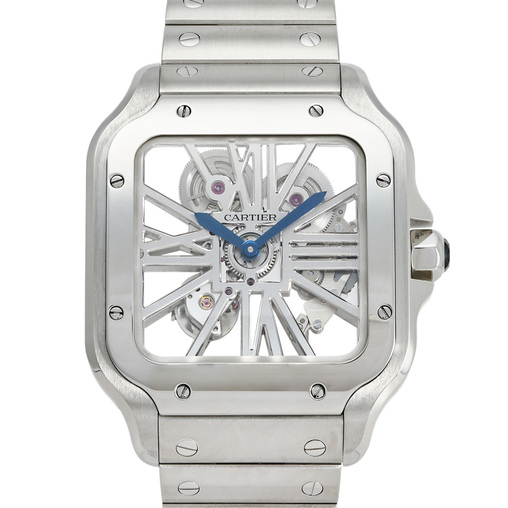 カルティエ Cartier サントス ドゥ カルティエ スケルトン