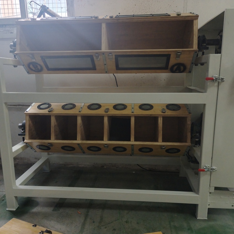 Compartment Slow-Tumbling Polishing Machine