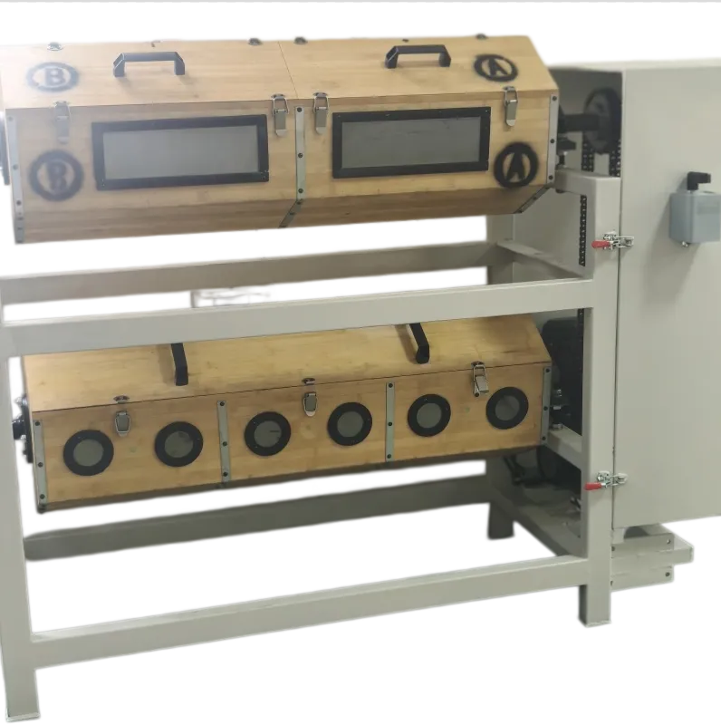 Compartment Slow-Tumbling Polishing Machine