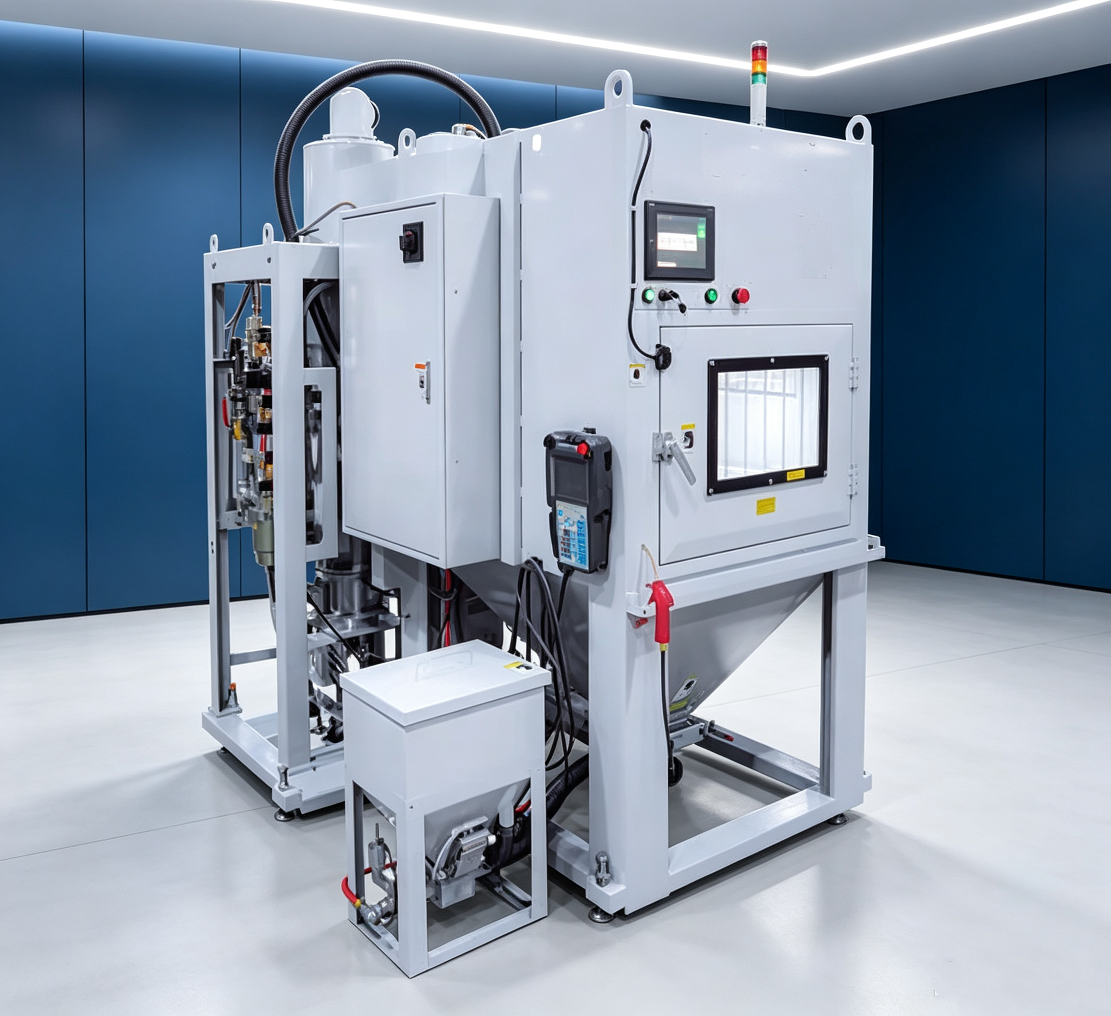 Mirror Sandblasting Machine  DY-JMPS-AUTO