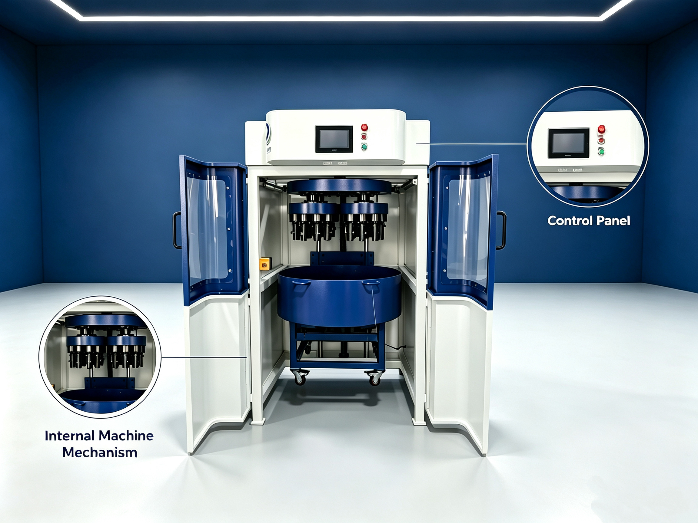 Drag-Type Polishing Machine – DY-100-24
