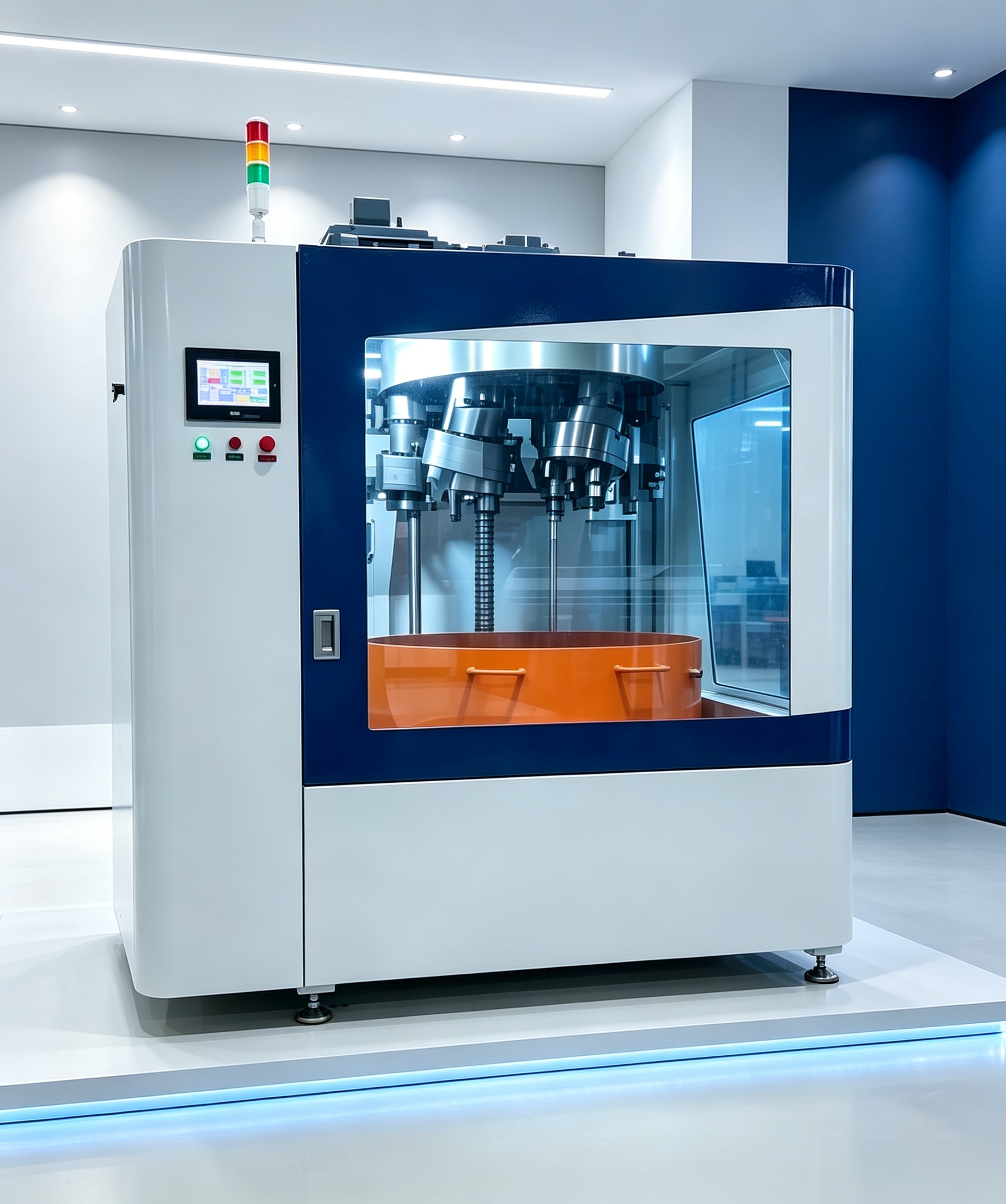 Drag-Type Inclined Concentric Polishing Machine – DY-130-18
