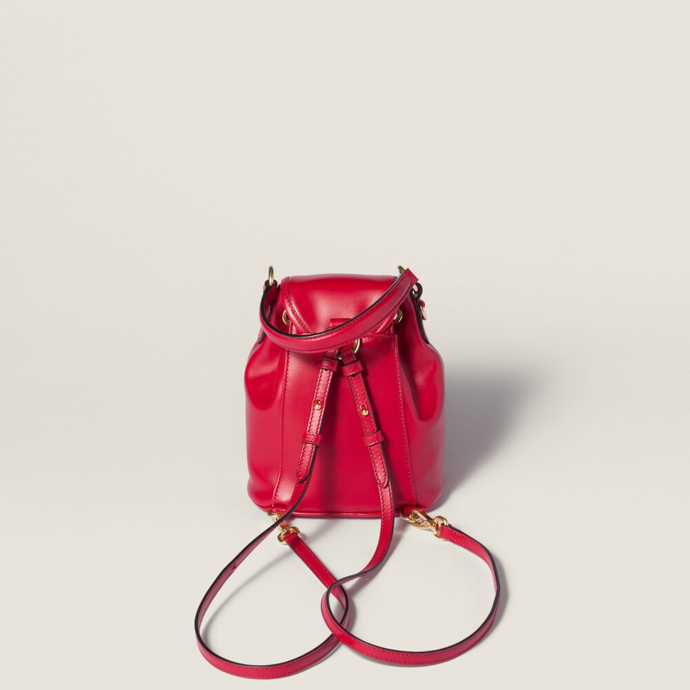 レザー ミニバックパック