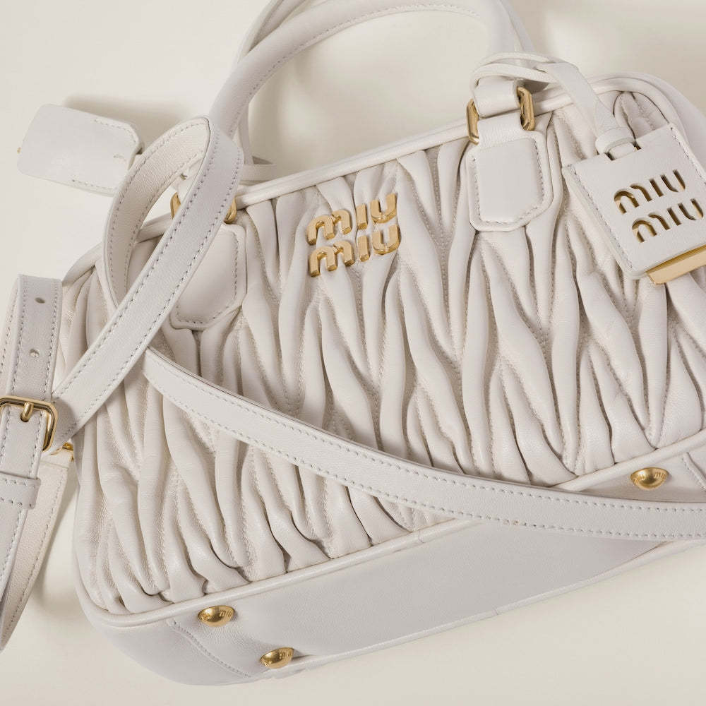 アルカディ マテラッセレザー バッグ ミディアム