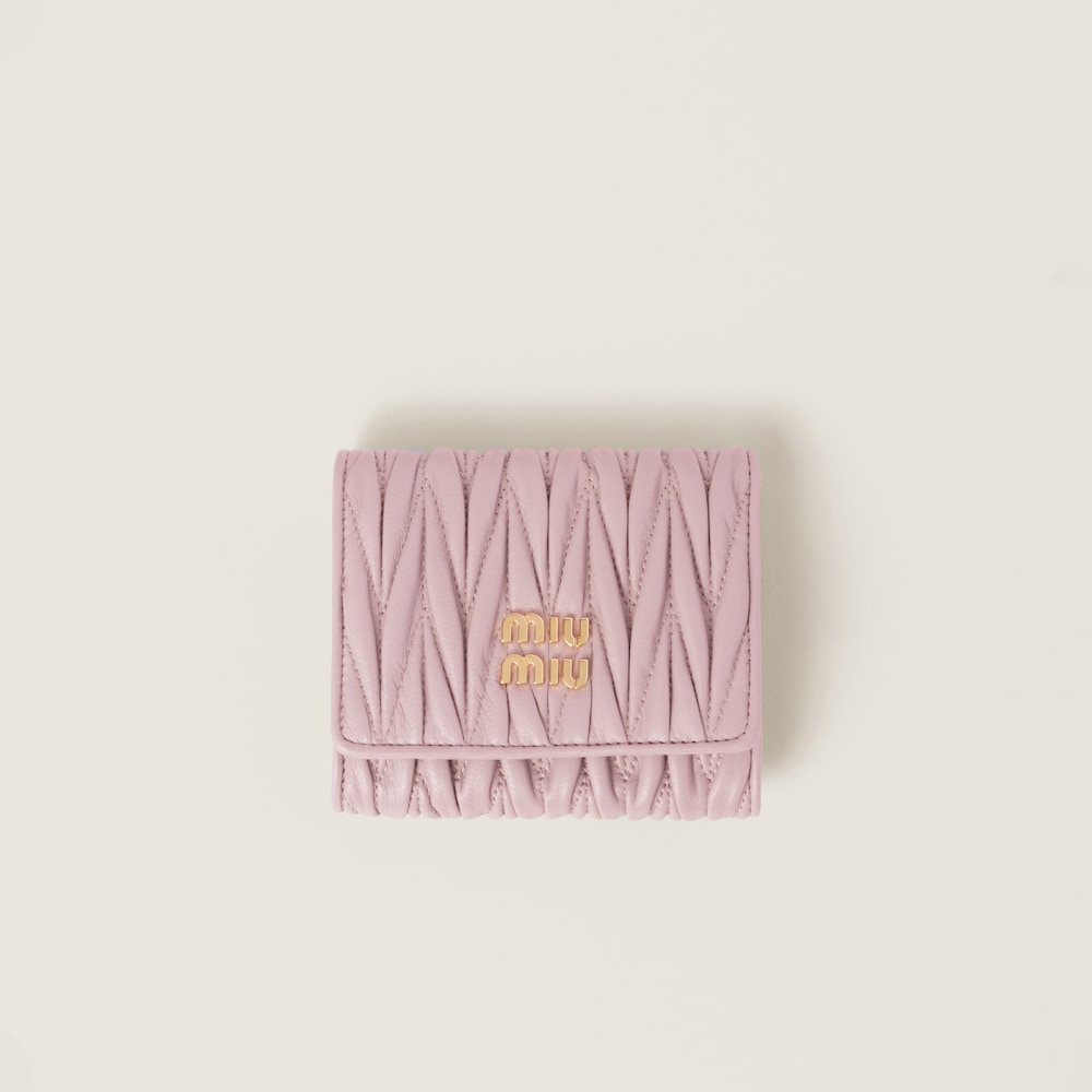 マテラッセレザー 財布 – MIU MIU®公式オンラインストア