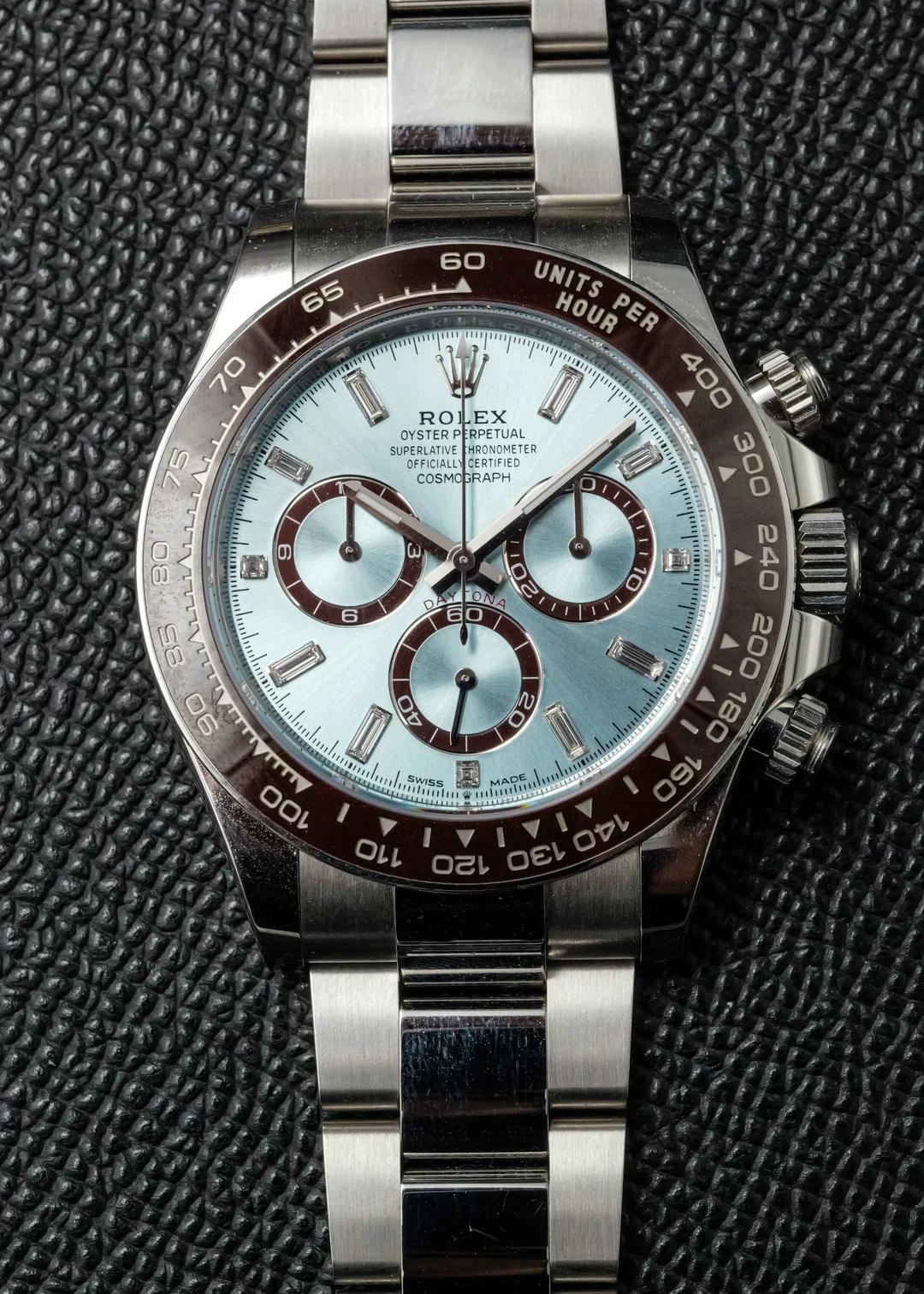 Rolex Oyster Perpetual Cosmograph Daytona Unisex-Uhr aus Platin und Keramik