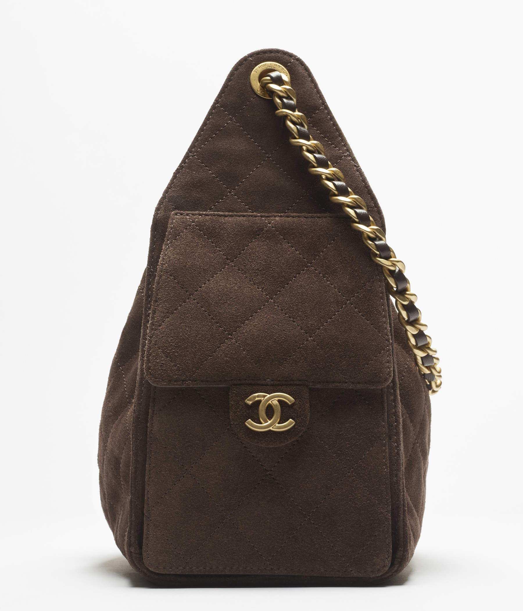 😍【お洒落さんにお勧めデニム♡】CHANEL25 ホーボーバッグ