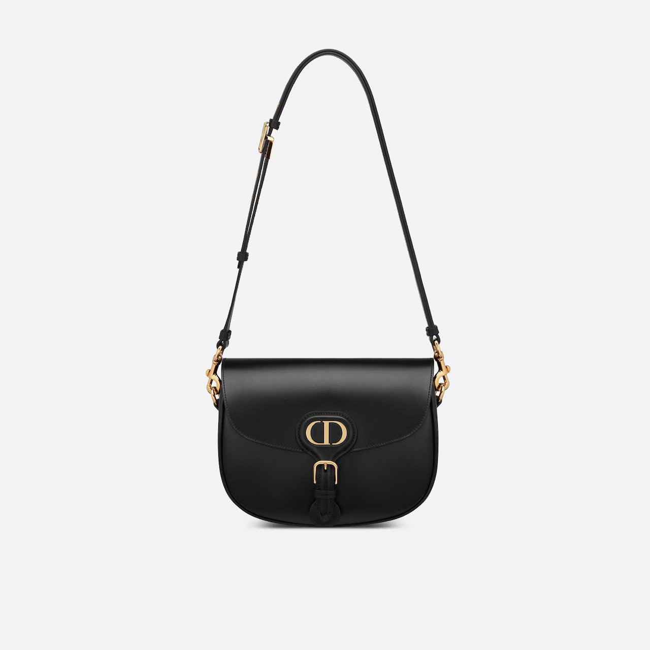 【Dior】Dior Bobby バッグ ミディアム ブラック ボックスカーフスキン