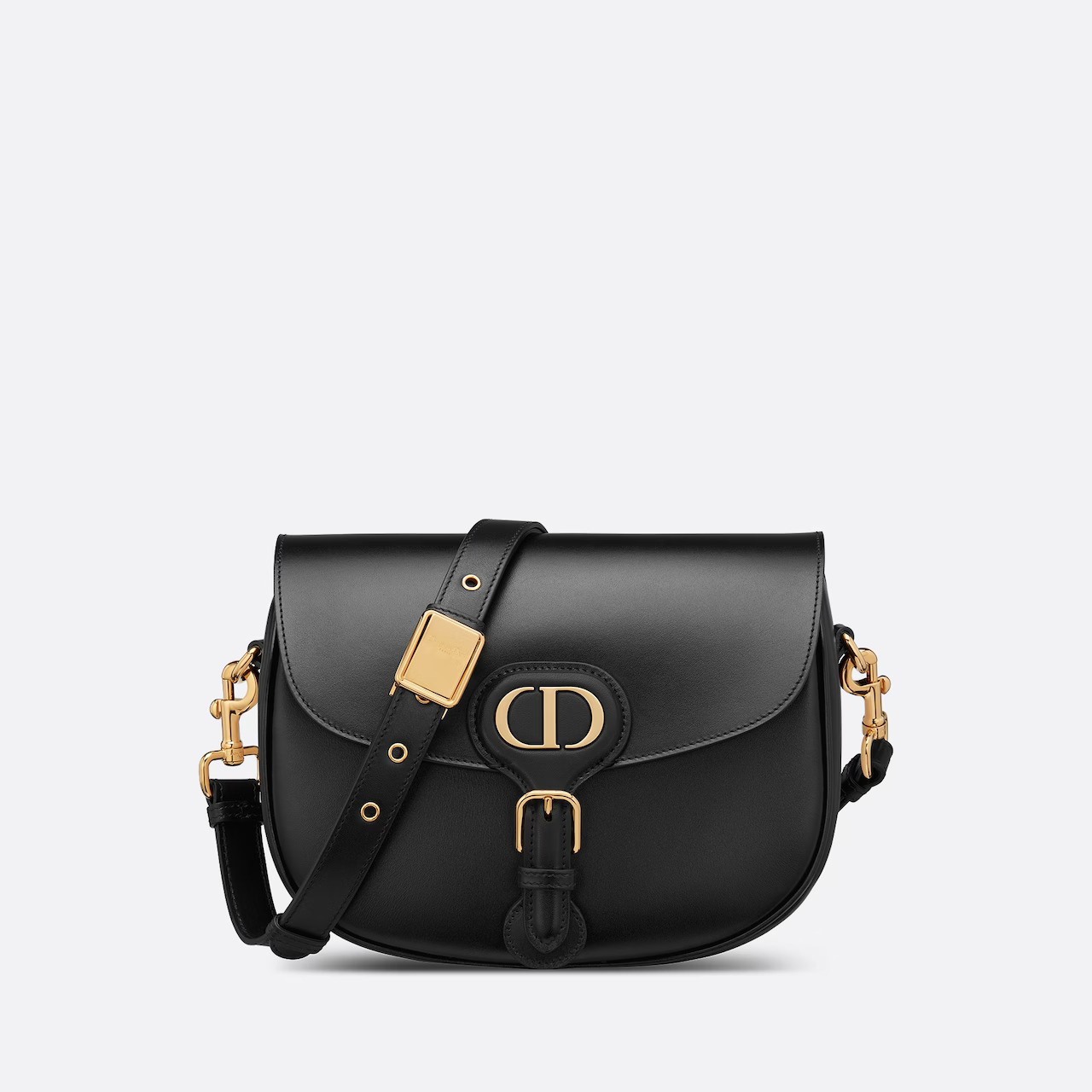 【Dior】Dior Bobby バッグ ミディアム ブラック ボックスカーフスキン