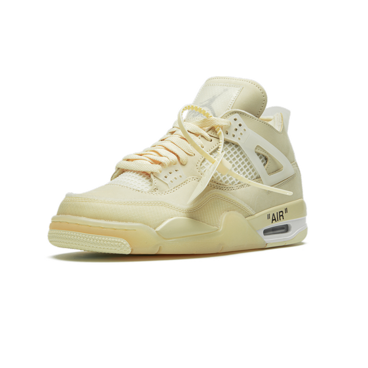 【NIKE x Off-White】Jordan Air Jordan 4 SP WMNS “Off-White - Sail”