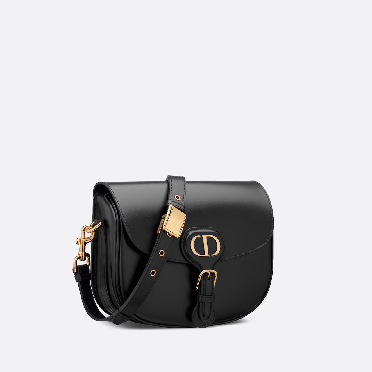 【Dior】Dior Bobby バッグ ミディアム ブラック ボックスカーフスキン
