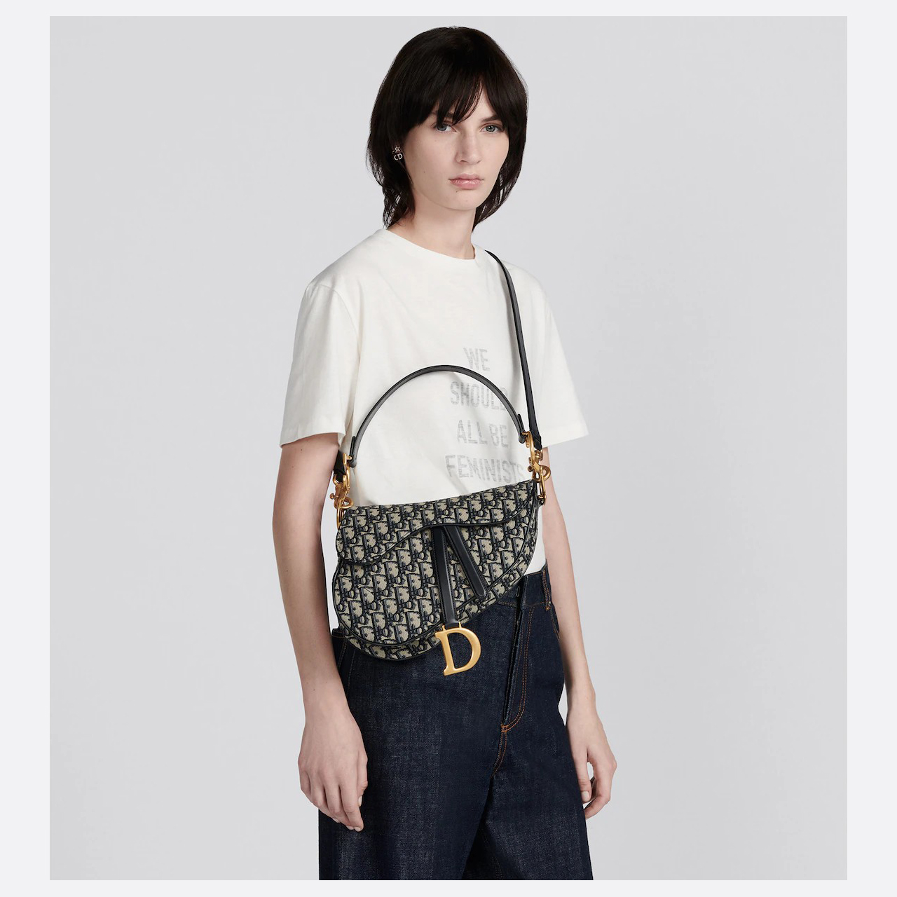 【Dior】Saddle バッグ ディオール オブリーク ジャカード