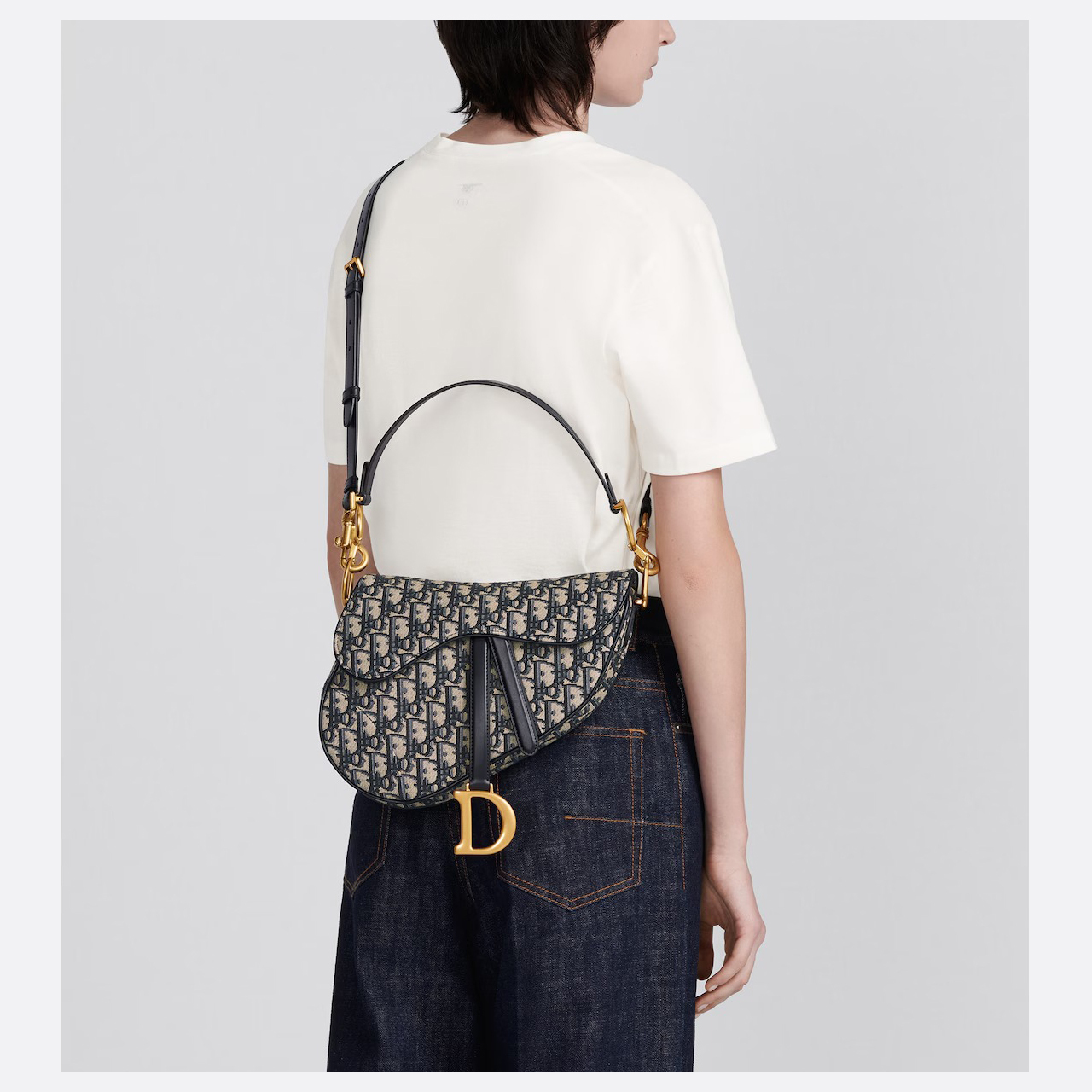 【Dior】Saddle バッグ ディオール オブリーク ジャカード