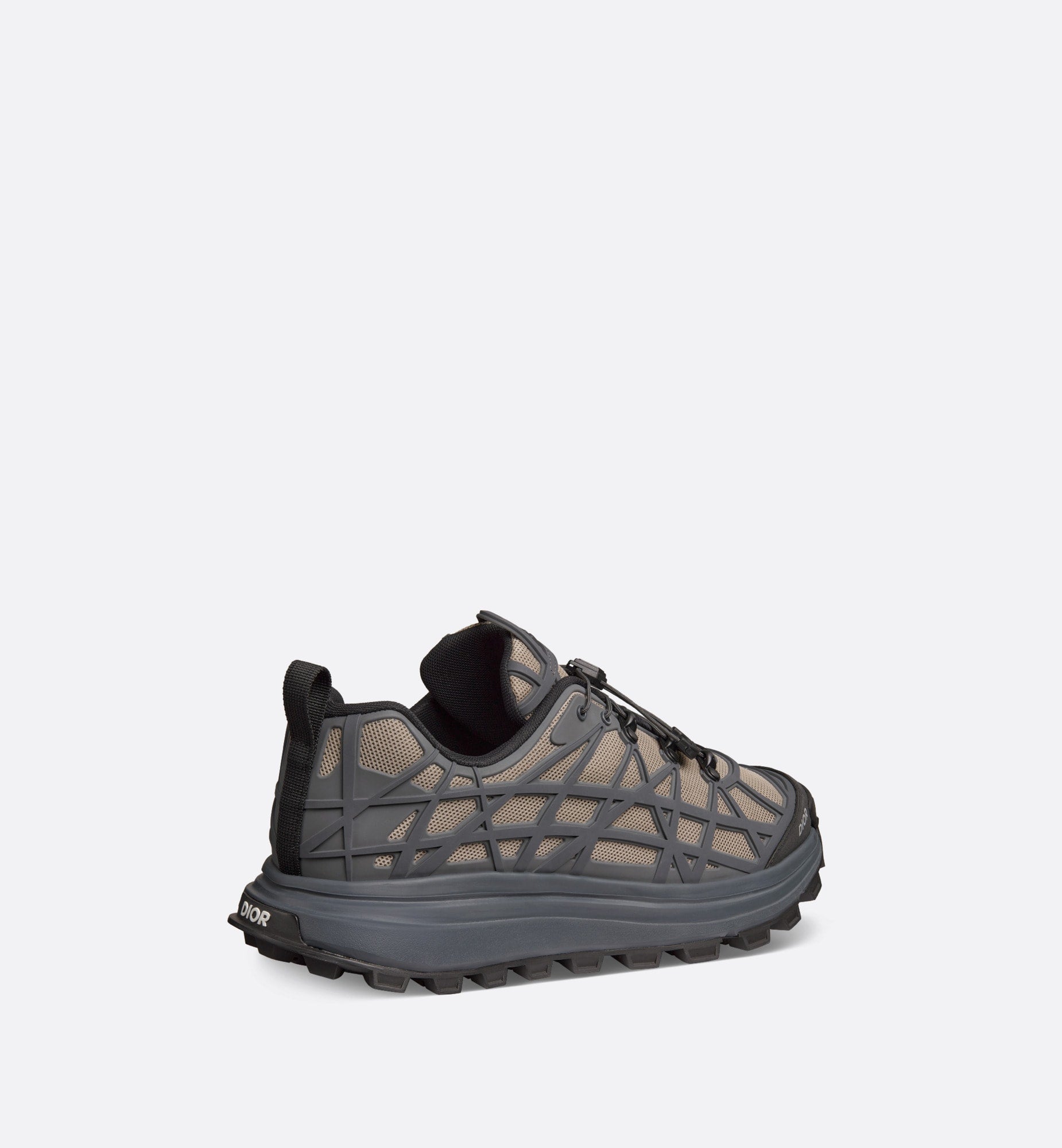 B31 ランナー スニーカー テクニカル メッシュ & ワープド カナージュ ラバー