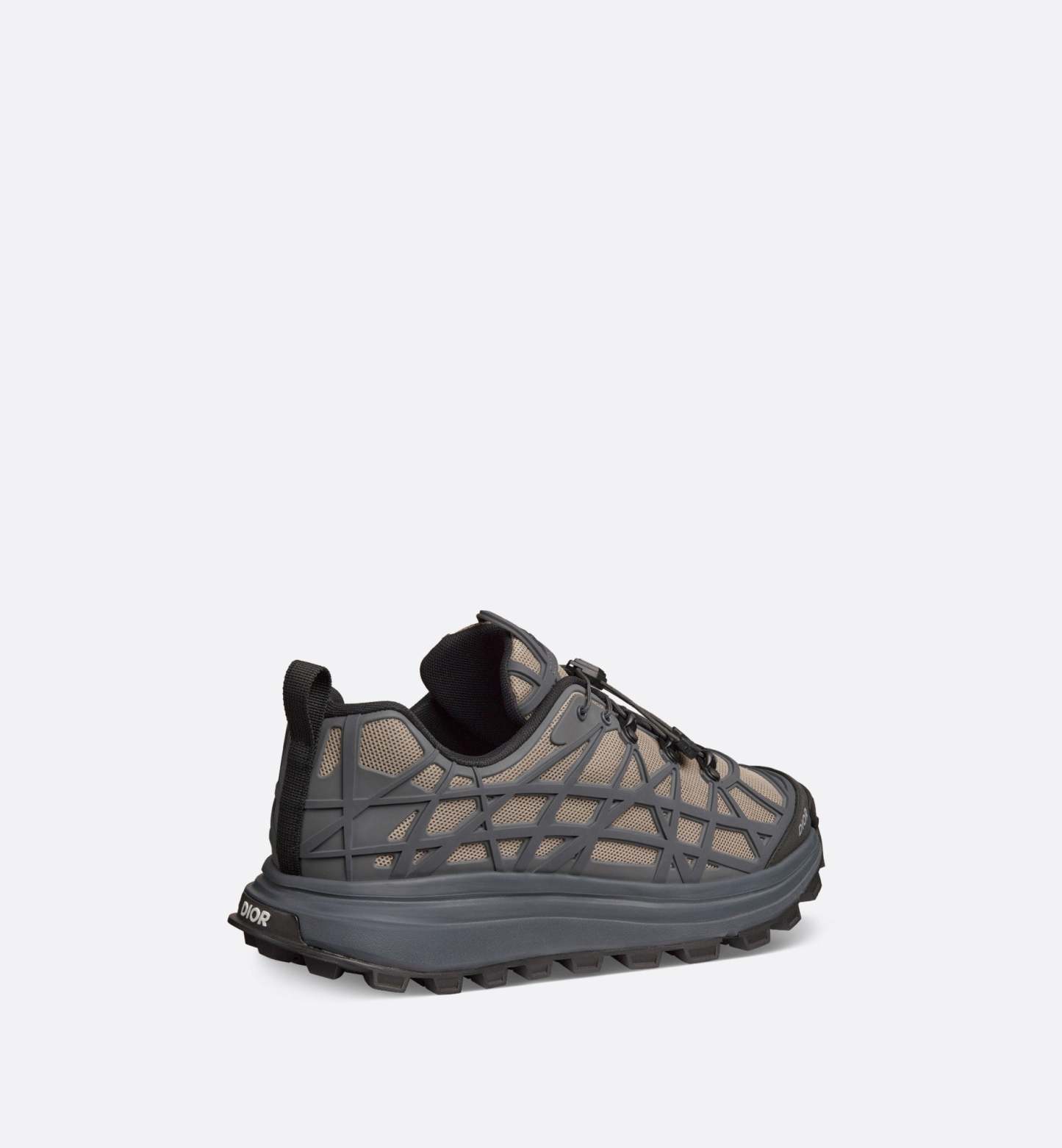 B31 ランナー スニーカー テクニカル メッシュ & ワープド カナージュ ラバー