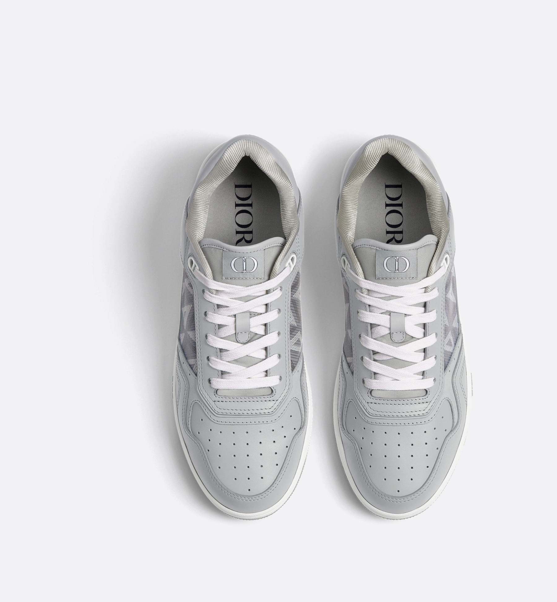 B27 ロートップスニーカー スムースカーフスキン & CD Diamond キャンバス