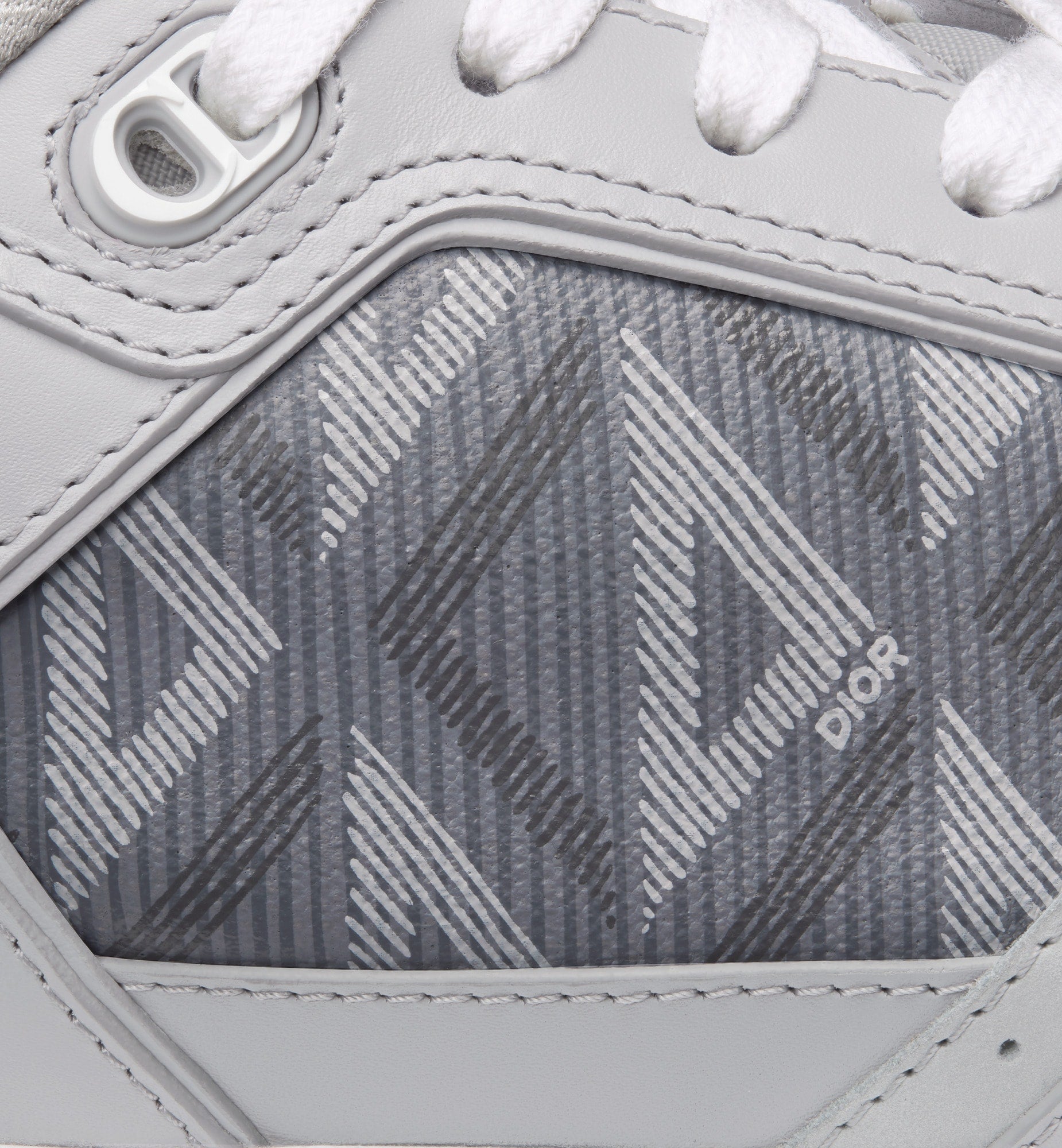 B27 ロートップスニーカー スムースカーフスキン & CD Diamond キャンバス