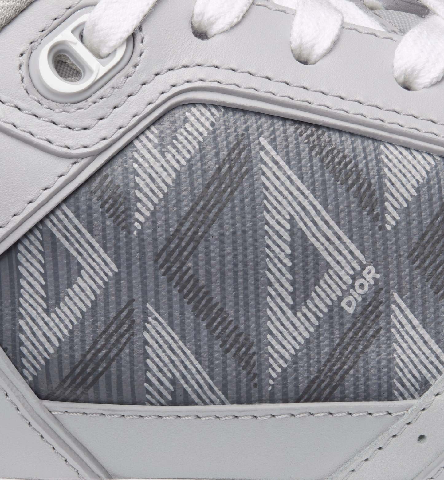 B27 ロートップスニーカー スムースカーフスキン & CD Diamond キャンバス