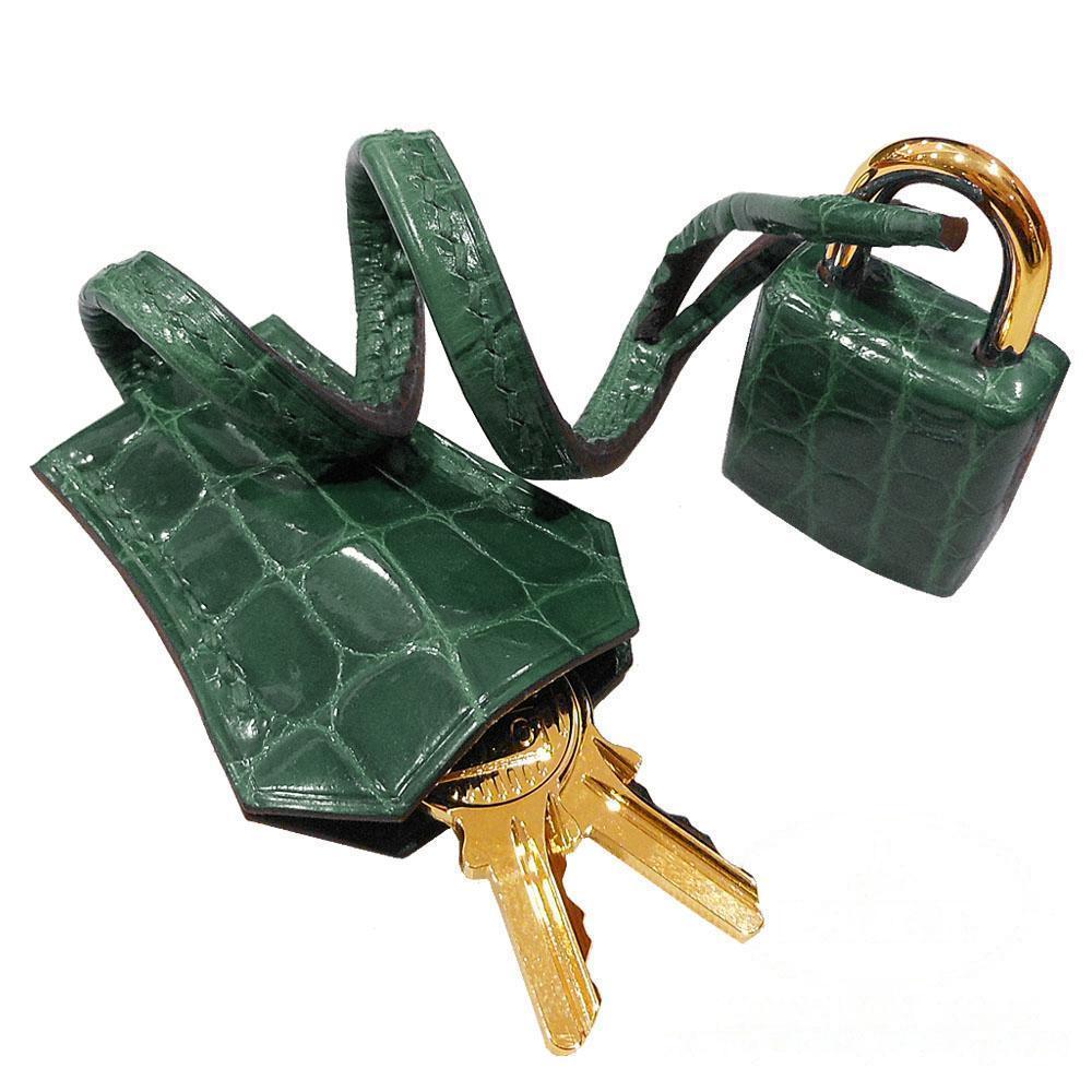 【Hermes】エルメス バーキン 30cm クロコダイル ゴールド金具