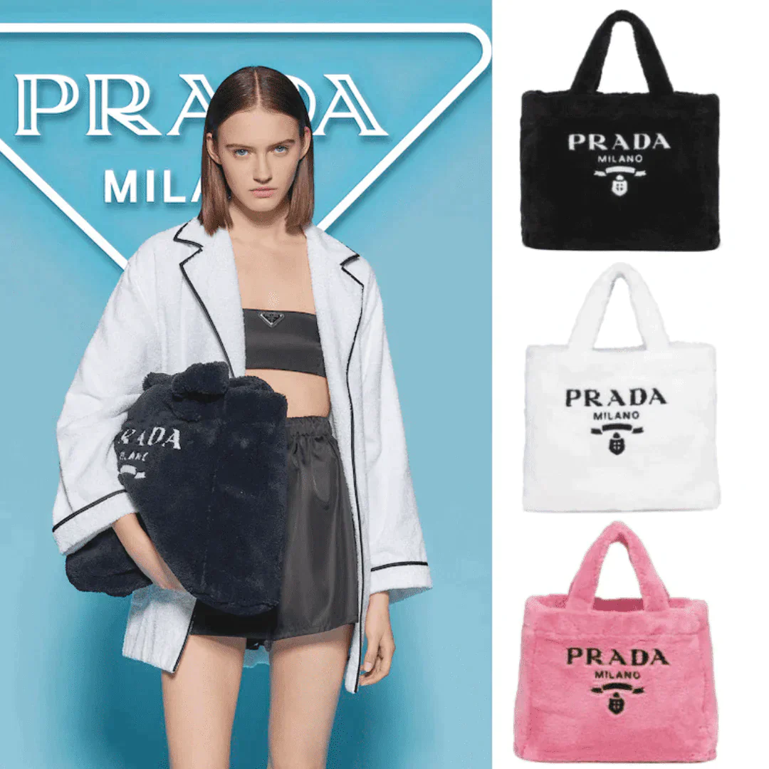 雑誌掲載で大人気★【Prada】★【2023秋冬新作】Re-Edition 2000 トートバッグ