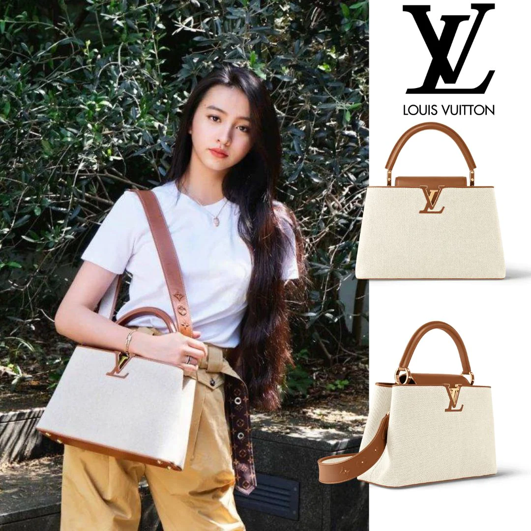 【Louis Vuitton】公式サイトは正規品🔥「25ans雑誌」掲載！のん、Kōkiさん愛用 のCAPUCINES MMバッグ🔥数量限定で販売 ★なくなり次第終了！
