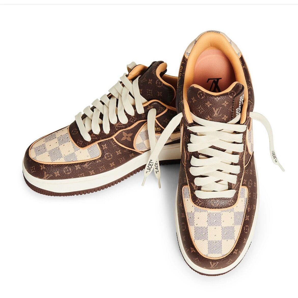 【Louis Vuitton】X Nike AF1 X Off White 超入手困難★世界が欲しがる伝説の１足