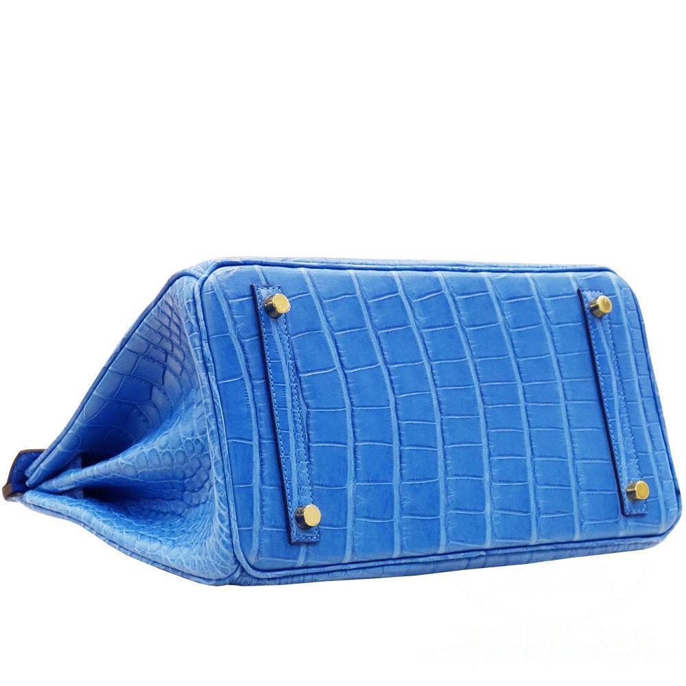 【Hermes】エルメス バーキン 30cm クロコダイル ゴールド金具