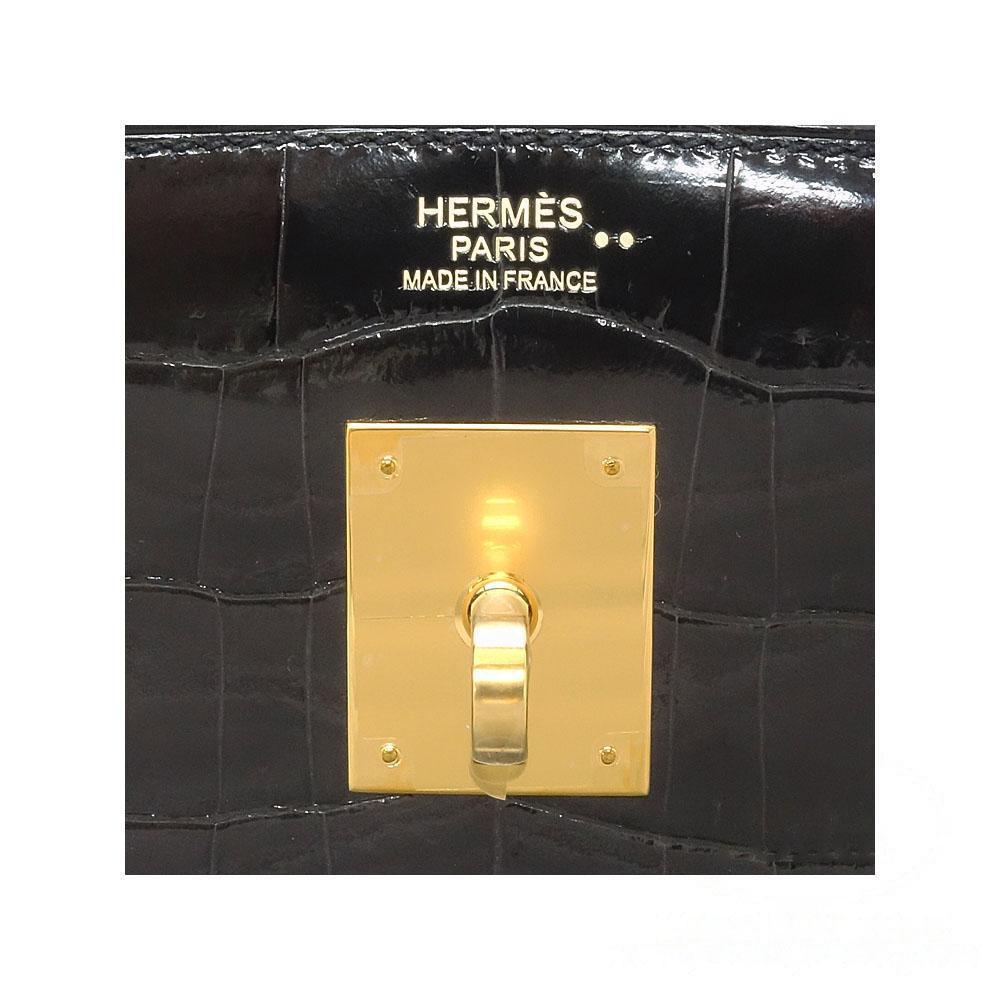【Hermes】エルメス バーキン 30cm クロコダイル ゴールド金具