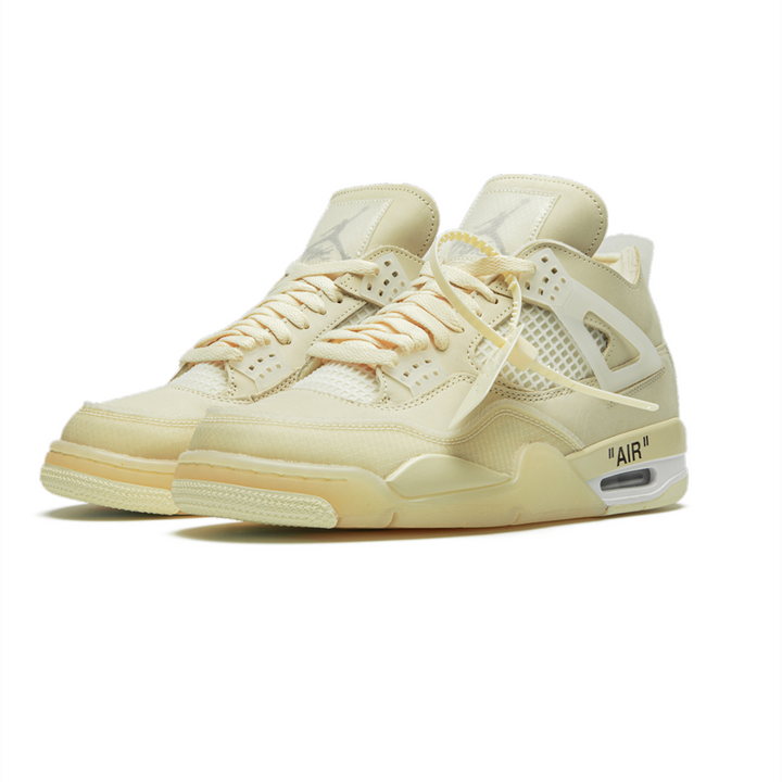 【NIKE x Off-White】Jordan Air Jordan 4 SP WMNS “Off-White - Sail”