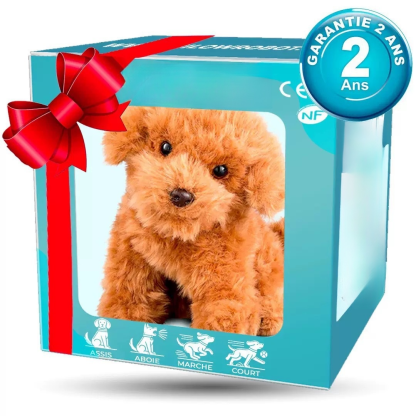 My Shorthair Puppy Plush Companion Toy