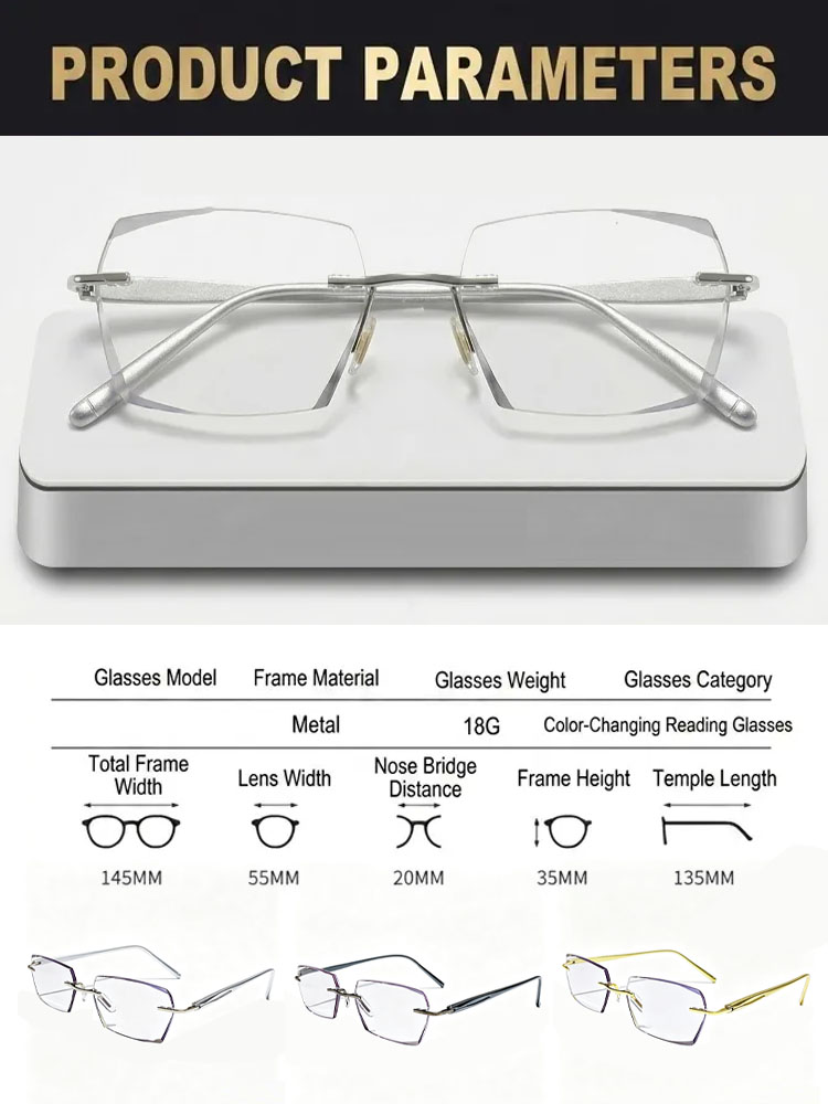【Designer Collaboration】Smart Zoom and Color-Changing Stargazer Reading Glasses