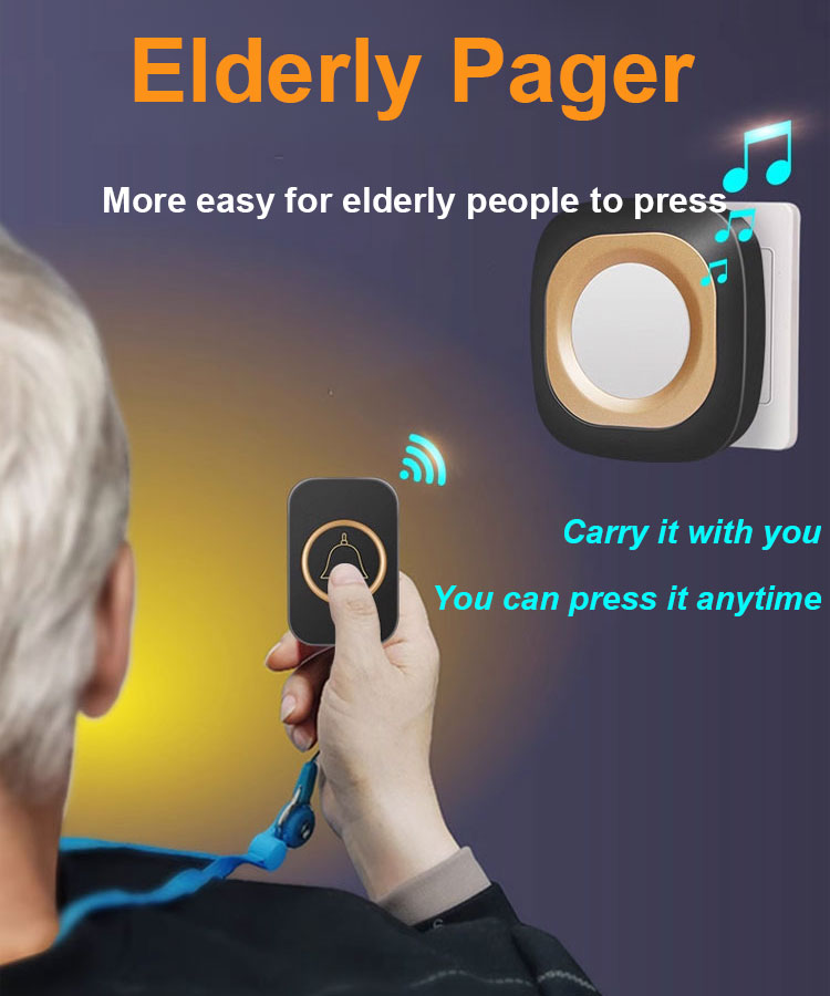 FM-Self-powered wireless doorbell