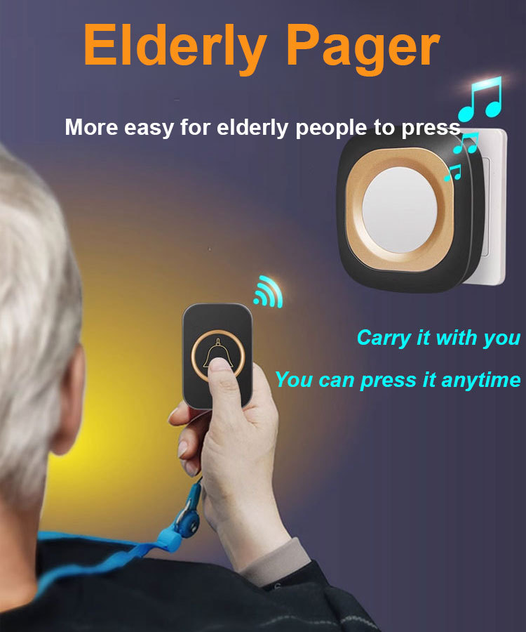 FM-Self-powered wireless doorbell