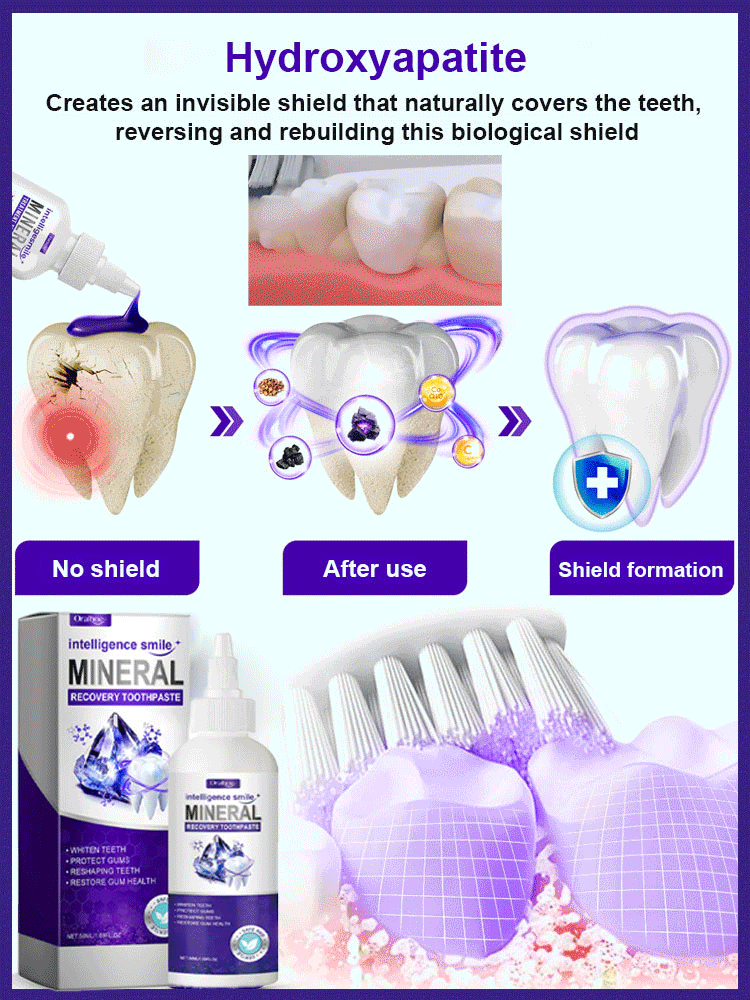 [Professional dentist recommended] Whitening + repair + gum protection triple effect toothpaste