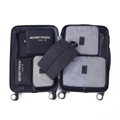 6 pieces travel luggage storage bag set