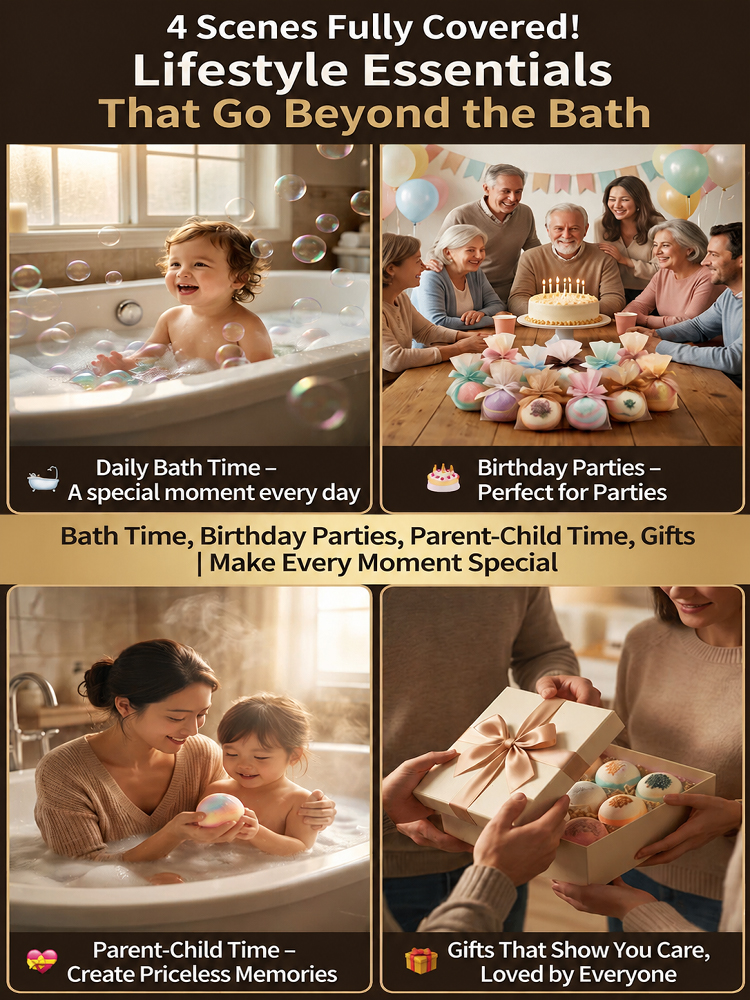 Safe Ingredients Kids' Bath Bomb Surprise Box