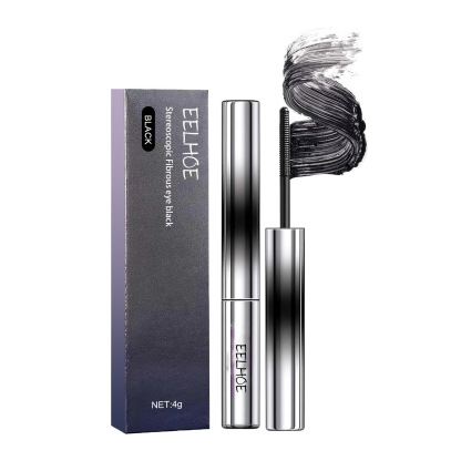 24H Anti-Smudge 3D Fiber Mascara - Volumizing & Lengthening